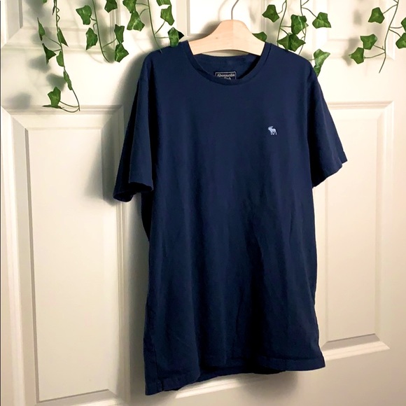 Navy Blue Abercrombie T-Shirt (great condition) - Picture 1 of 2